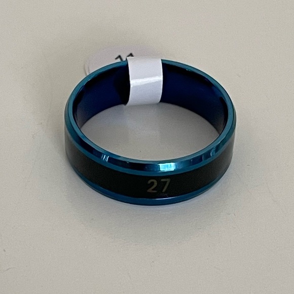Men’s Celsius Body Temperature Blue and Black Ring Size 11 - Picture 13 of 15